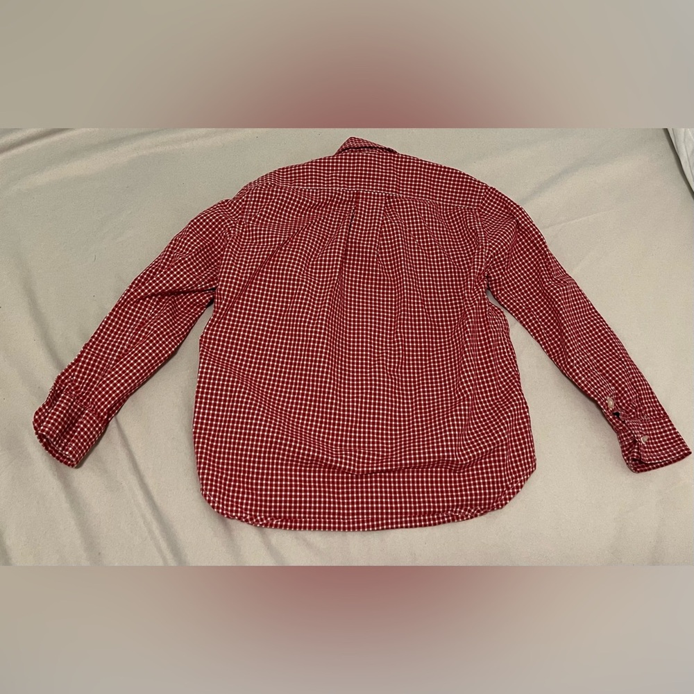 Ralph Lauren Red button down shirt in Toddler size 4 - Picture 2 of 4